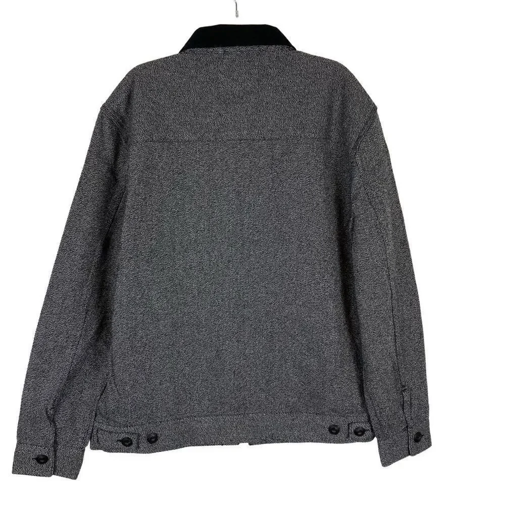 Taylor Stitch The Ignition Jacket in Indigo Salt & Pepper full zip chore jacket - Picture 4 of 12